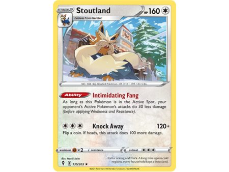 Stoutland (Rare/Reverse Holofoil)