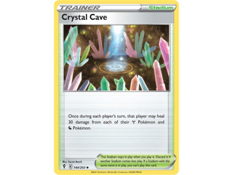 Crystal Cave (Uncommon/Reverse Holofoil)