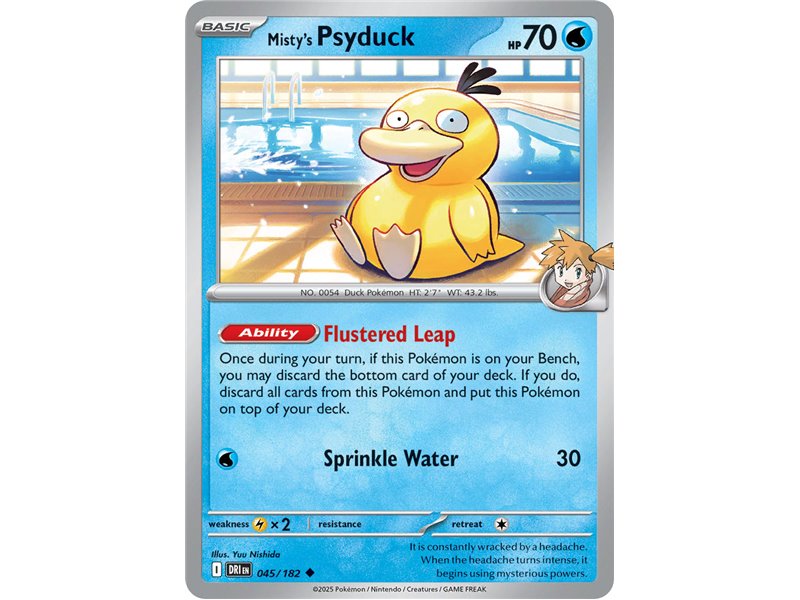 Misty's Psyduck (Uncommon)