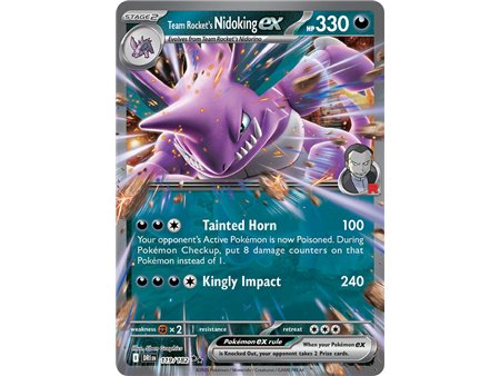 Team Rocket's Nidoking ex (Double Rare) 
