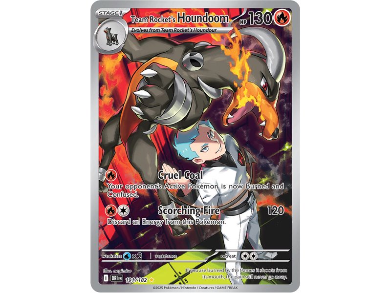 Team Rocket's Houndoom (Illustration Rare)
