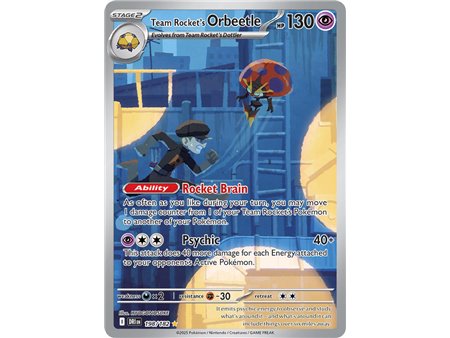 Team Rocket's Orbeetle (Illustration Rare)
