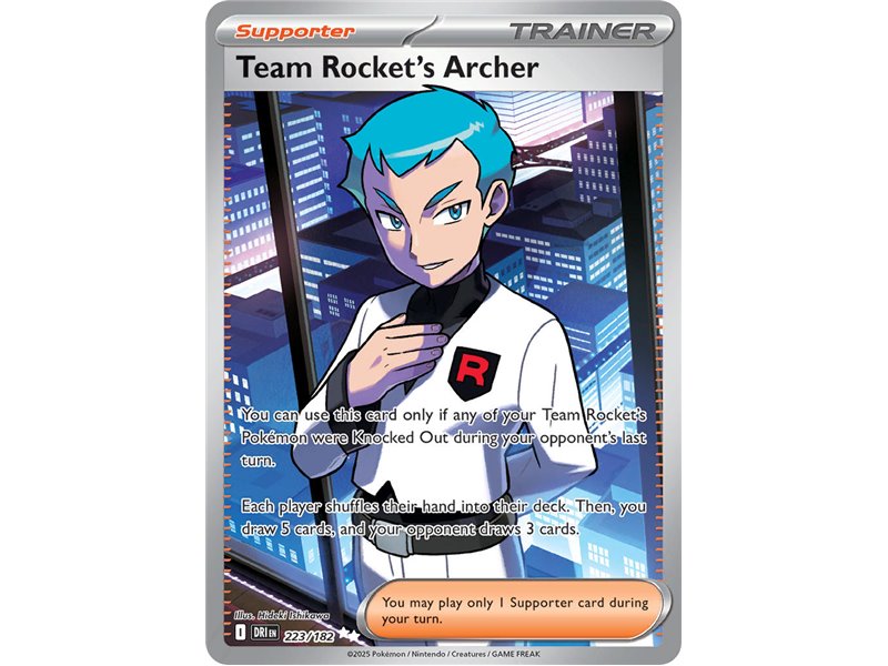 Team Rocket's Archer (Full Art) 