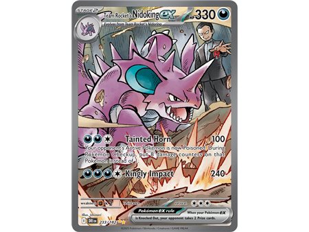 Team Rocket's Nidoking ex (Special Illustration Rare) 