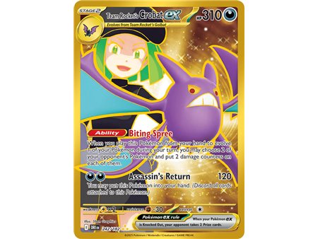 Team Rocket's Crobat ex (Hyper Rare) 
