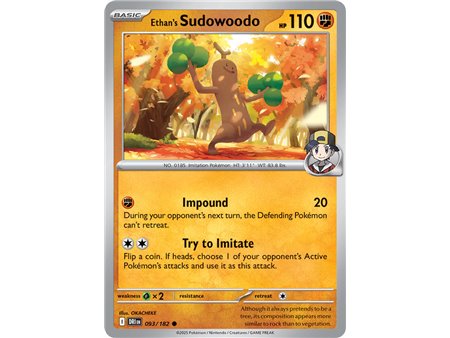 Ethan's Sudowoodo (Common)