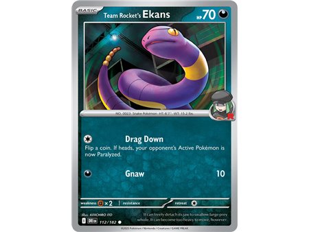 Team Rocket's Ekans (Common)