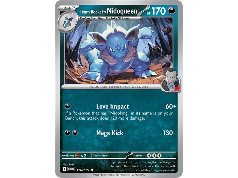 Team Rocket's Nidoqueen (Uncommon)