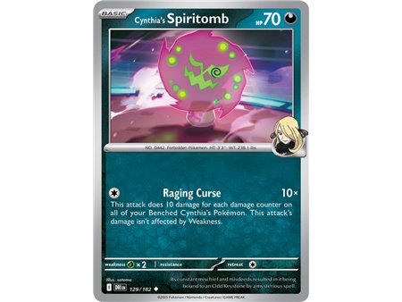 Cynthia's Spiritomb (Uncommon)