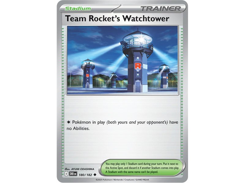 Team Rocket's Watchtower (Uncommon)