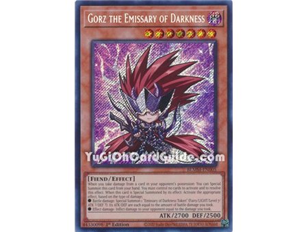 Gorz the Emissary of Darkness (Secret Rare)
