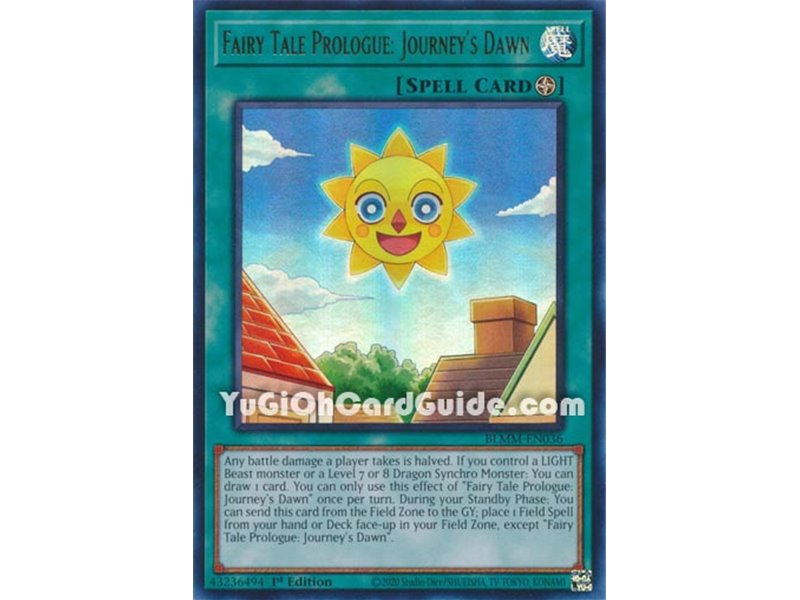 Fairy Tale Prologue: Journey's Dawn (Ultra Rare)