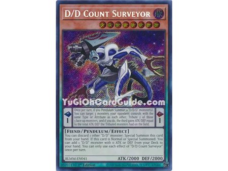 D/D Count Surveyor (Secret Rare)