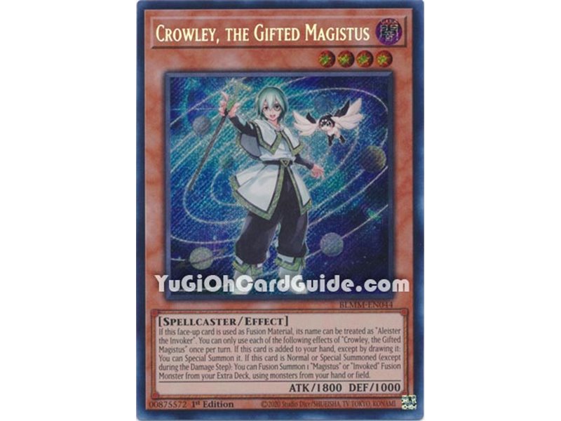 Crowley, the Gifted Magistus (Secret Rare)