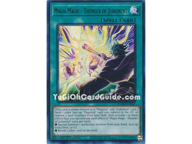 Magia Magic - Thunder of Judgment (Ultra Rare)