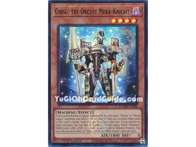 Girsu, the Orcust Mekk-Knight (Ultra Rare)