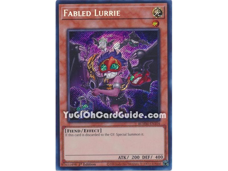 Fabled Lurrie (Alternate Artwork) (Secret Rare)