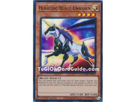 Heraldic Beast Unicorn (Ultra Rare)