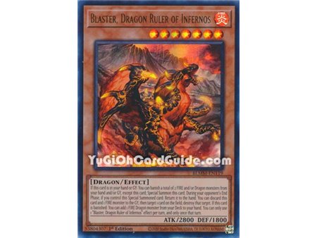 Blaster, Dragon Ruler of Infernos (Ultra Rare)