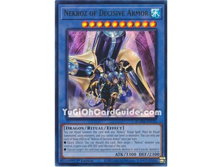 Nekroz of Decisive Armor (Ultra Rare)