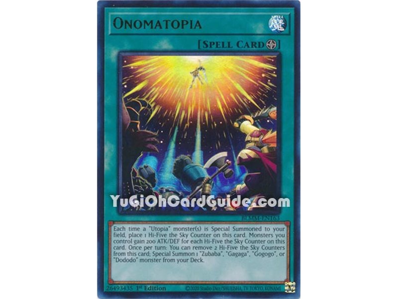 Onomatopia (Ultra Rare)