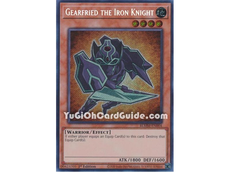 Gearfried the Iron Knight (Starlight Rare)