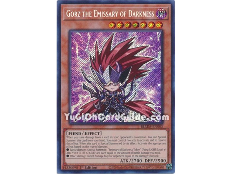 Gorz the Emissary of Darkness (Starlight Rare)