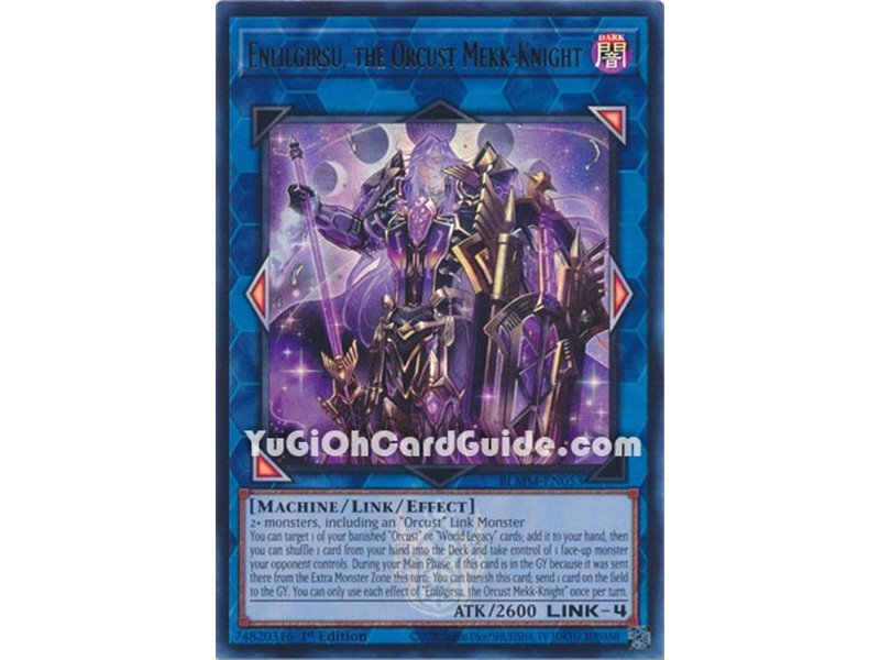 Enlilgirsu, the Orcust Mekk-Knight (Starlight Rare)