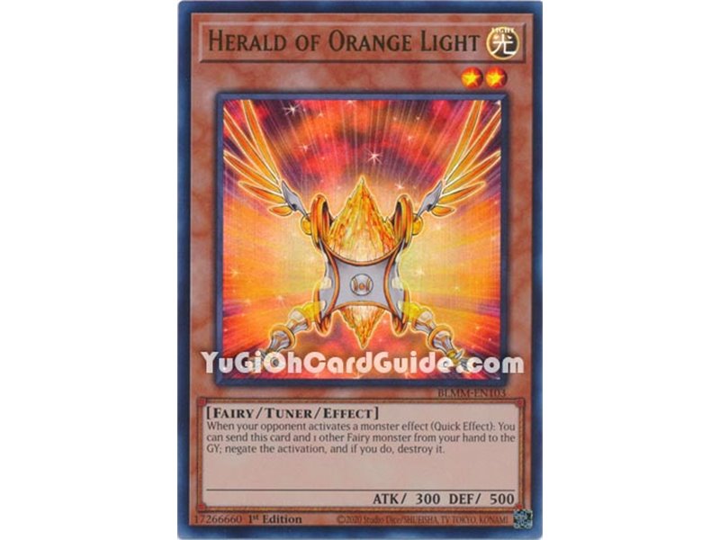 Herald of Orange Light (Starlight Rare)