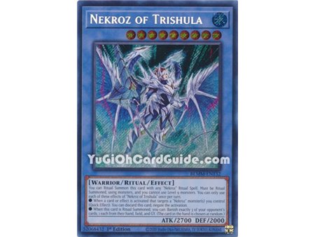 Nekroz of Trishula (Alternate Artwork) (Starlight Rare)