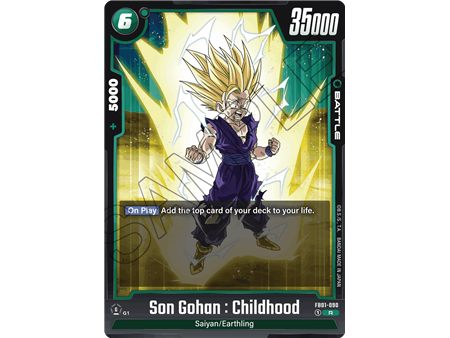 Son Gohan : Childhooh (Rare)