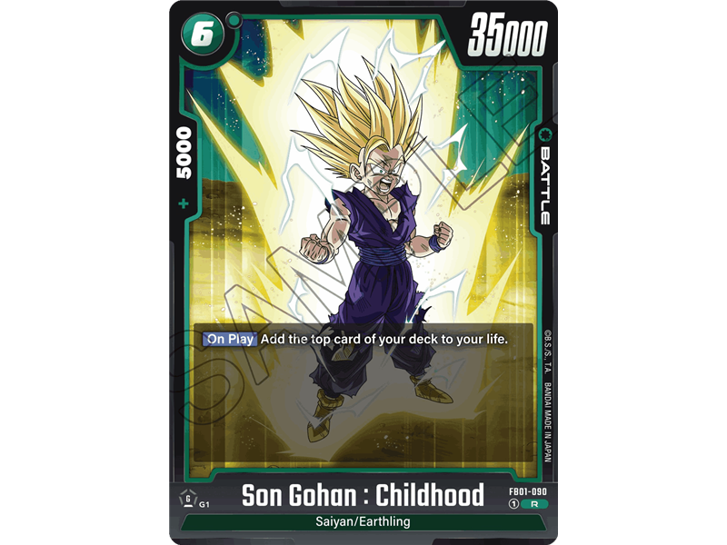 Son Gohan : Childhooh (Rare)