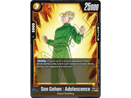Son Gohan : Adolescence (Rare)