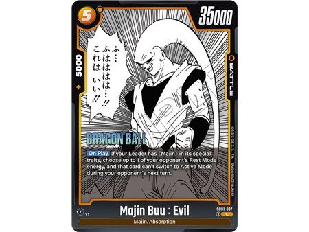 Majin Buu : Evil (Common)
