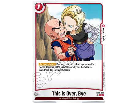 This is Over, Bye (Common)