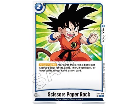 Scissors Paper Rock (Rare)