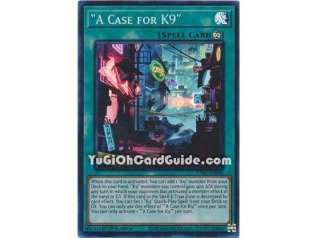 "A Case for K9" (Starlight Rare)