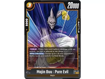 Majin Buu : Pure Evil (Uncommon) 