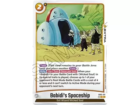 Babidi's Spaceship (Rare)