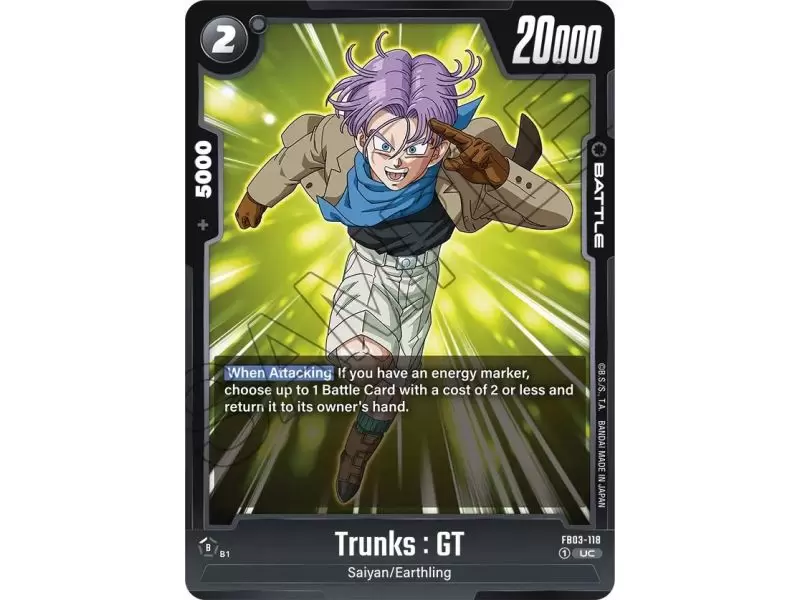 Trunks : GT (Uncommon) 