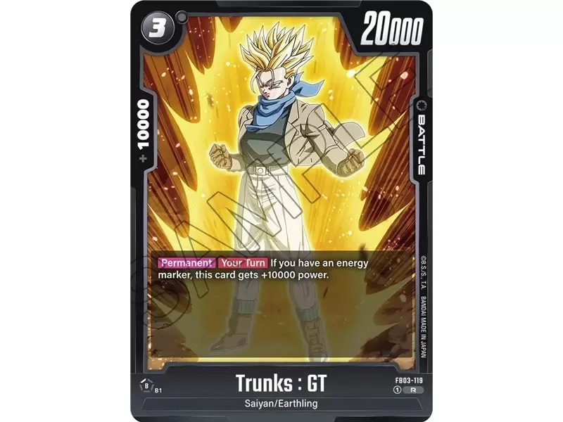 Trunks : GT (Rare)