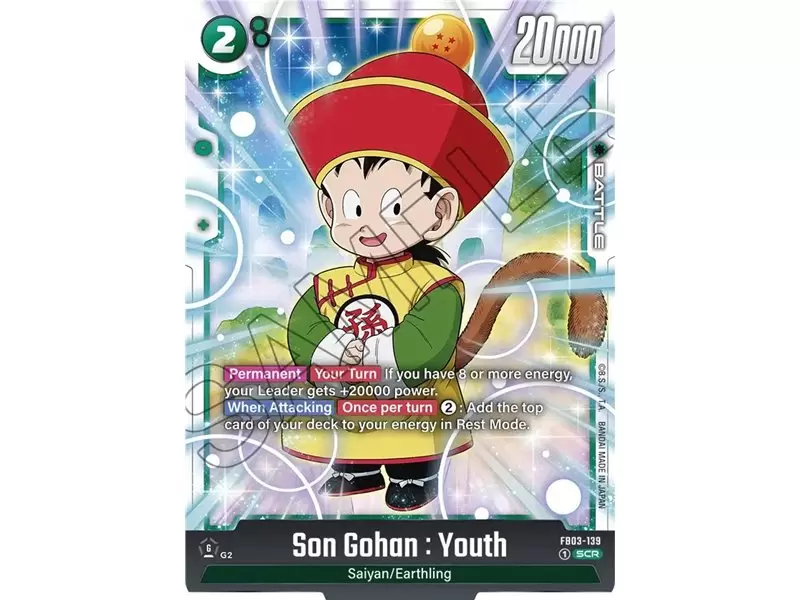 Son Gohan : Youth (Secret Rare)