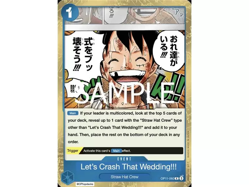 Let's Crash This Wedding!!! (Rare)