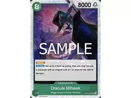 Dracule Mihawk (Super Rare)