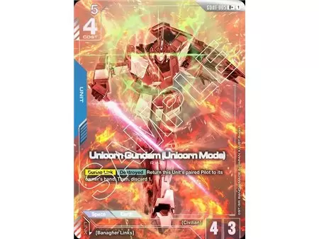 Unicorn Gundam (Unicorn Mode) (Rare +)