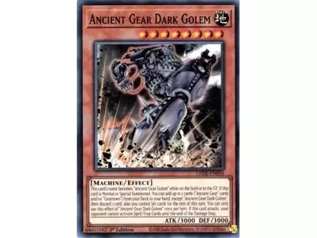 Ancient Gear Dark Golem (Starlight Rare)
