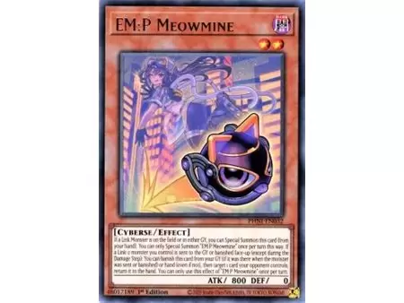 EM:P Meowmine (Prismatic Secret Rare)