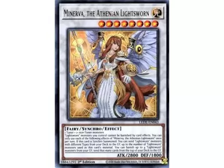 Minerva, the Athenian Lightsworn (Prismatic Secret Rare)