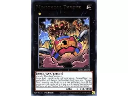 Mimighoul Throne (Prismatic Secret Rare)