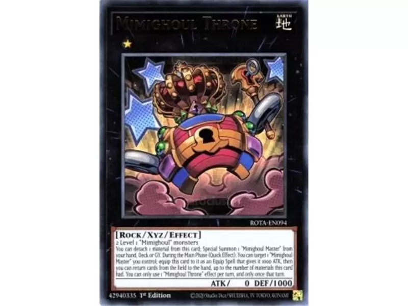 Mimighoul Throne (Prismatic Secret Rare)